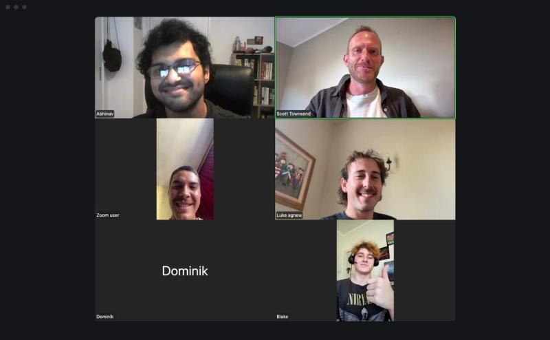 Monthly group video call